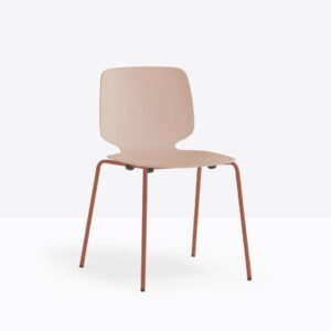 Silla BABILA 2730 patas metálicas