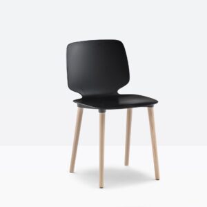 Silla BABILA 2750 patas madera