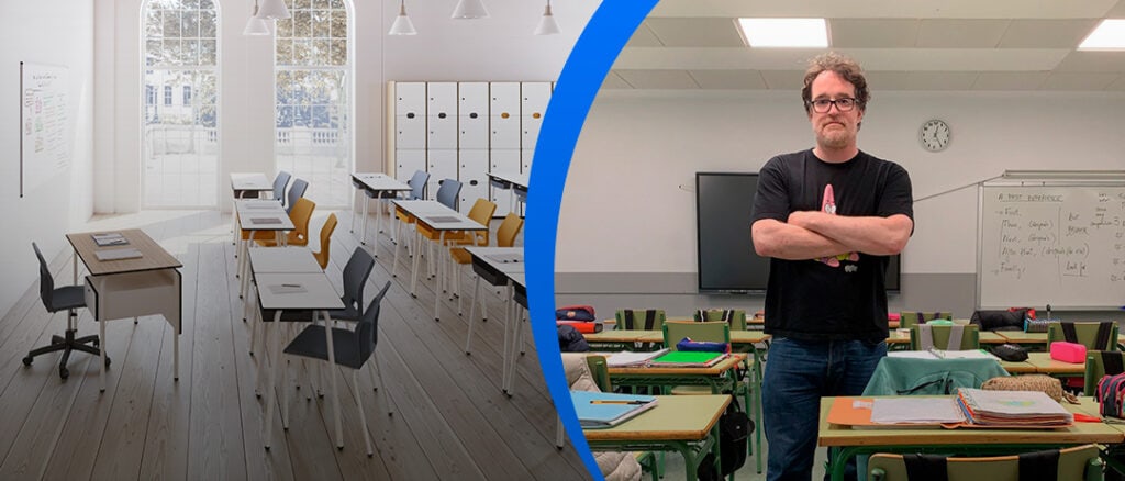 “Es un error que 1º y 2º de ESO se imparta en instituto. Son muy pequeños aún”