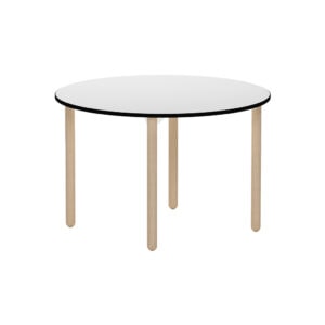 Mesa infantil circular KIDDY-C patas madera