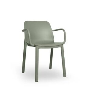 Silla ONE apilable, con brazos