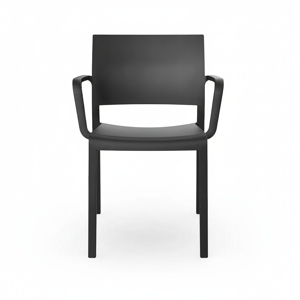 Silla FIONA apilable, con brazos